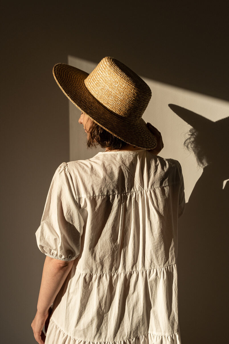 Woman in Straw Hat 